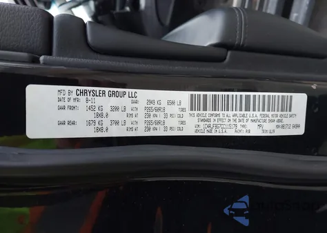 2012 Jeep Grand Cherokee Limited z USA, uszkodzony, nr VIN 1C4RJFBG7CC115179